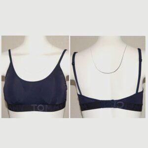 Tommy Hilfiger Sports Bra with Removable Pads, Women M, Dark Navy